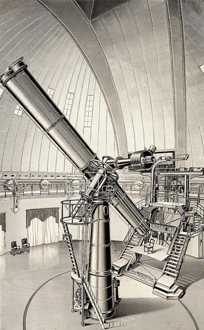 Large refracting telescope,Potsdam