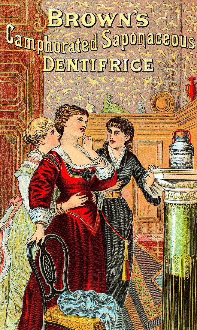 Brown's dentifrice,toothpaste