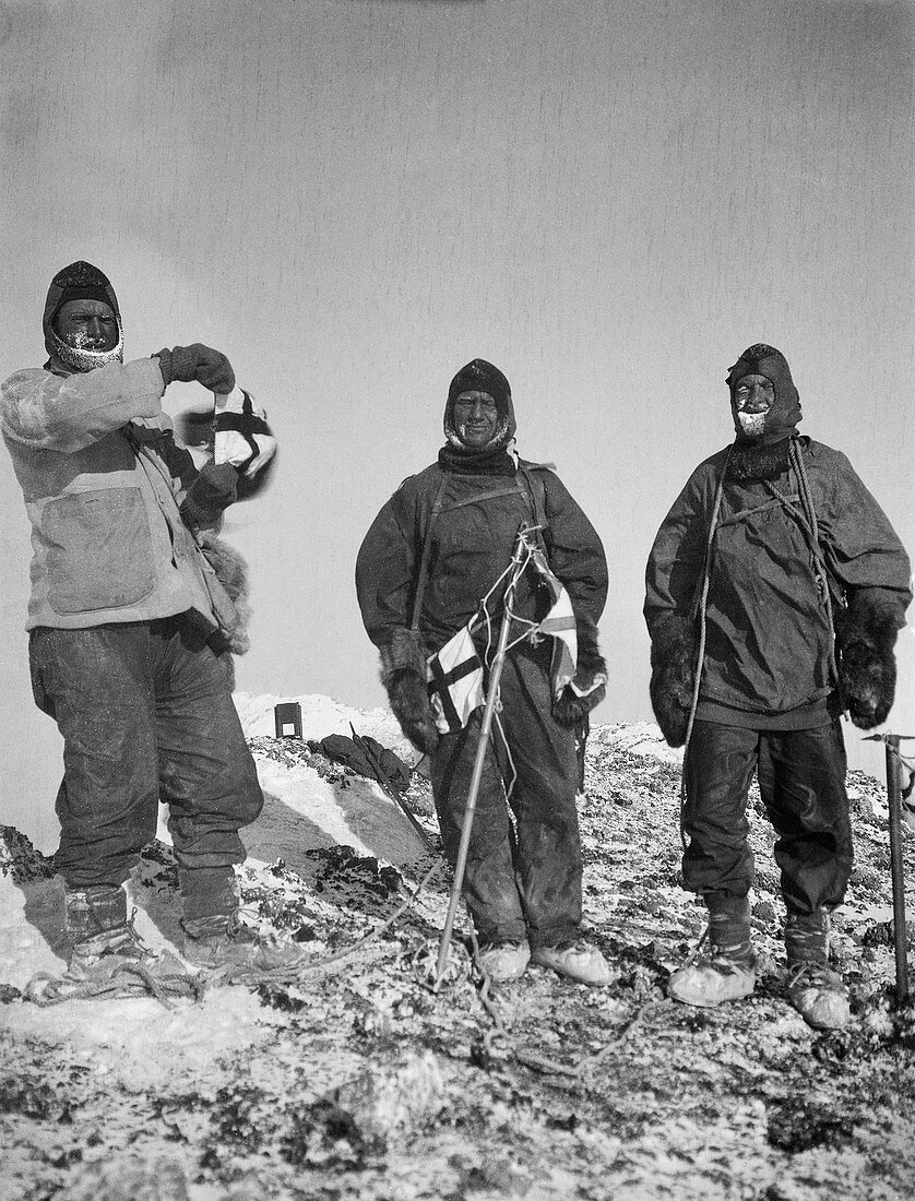 Mount Erebus ascent expedition,1912