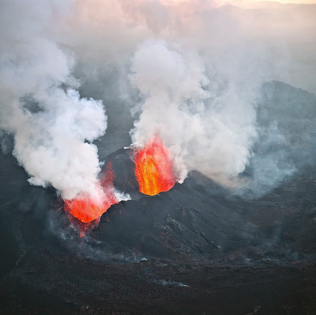 Nyamulagira volcano,Congo