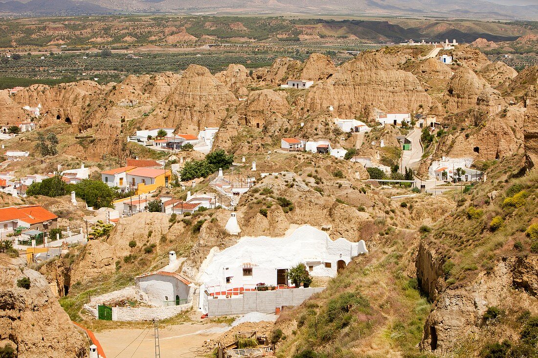 Old Cave houses in Guadix
