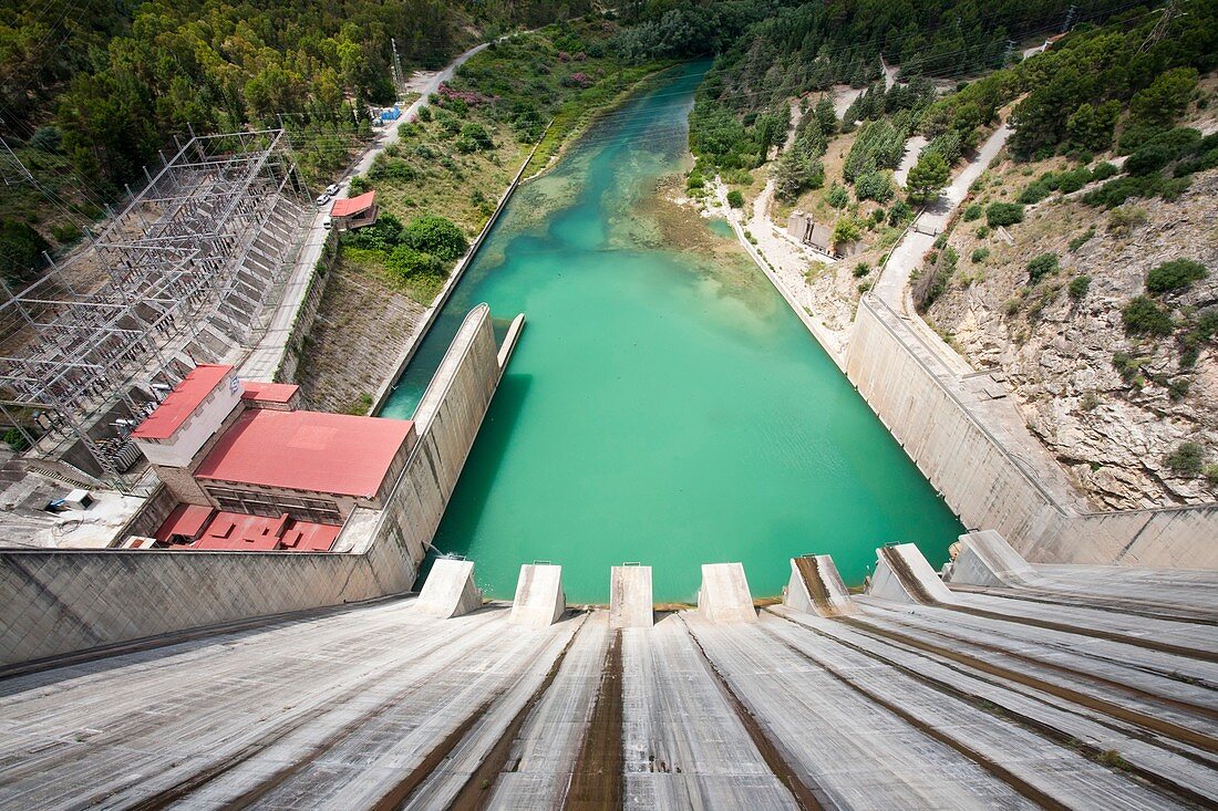 The Iznajar reservoir,Spain
