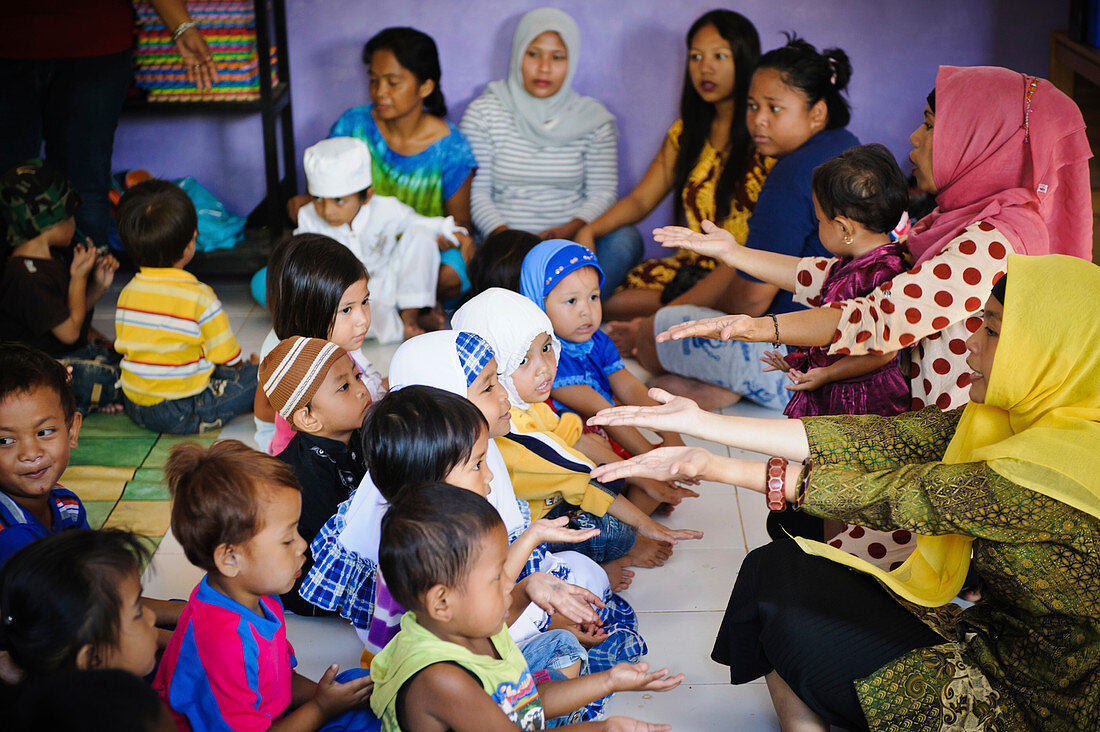 Children at school,Indonesia