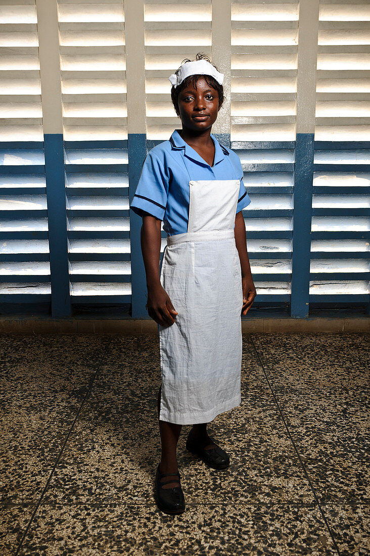 Nurse in Sierra Leone