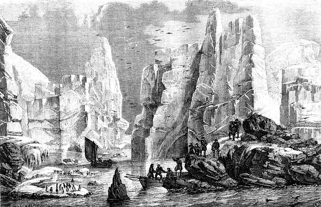 Discovery of Adelie Land,Antarctica