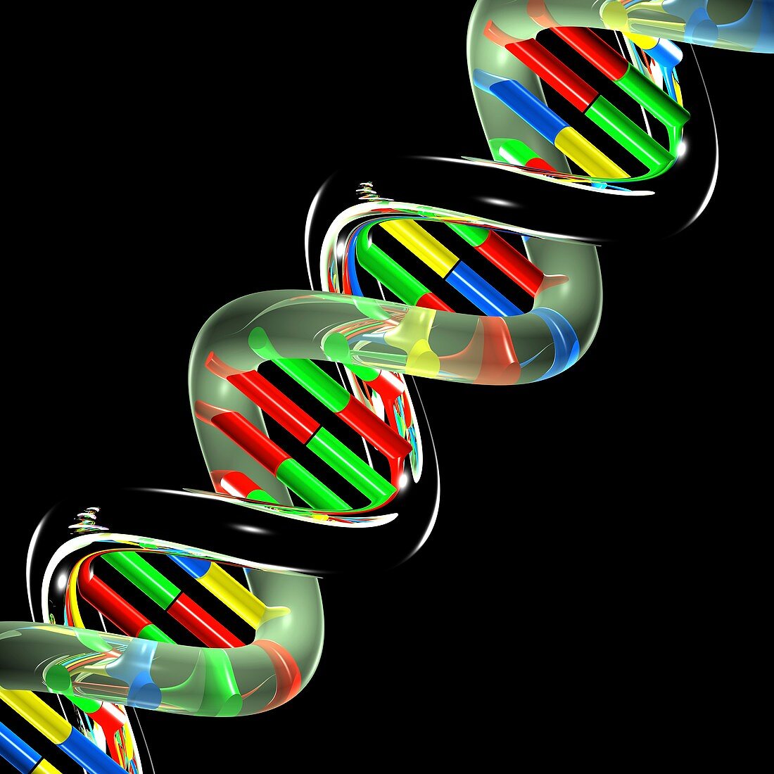 DNA molecule,illustration