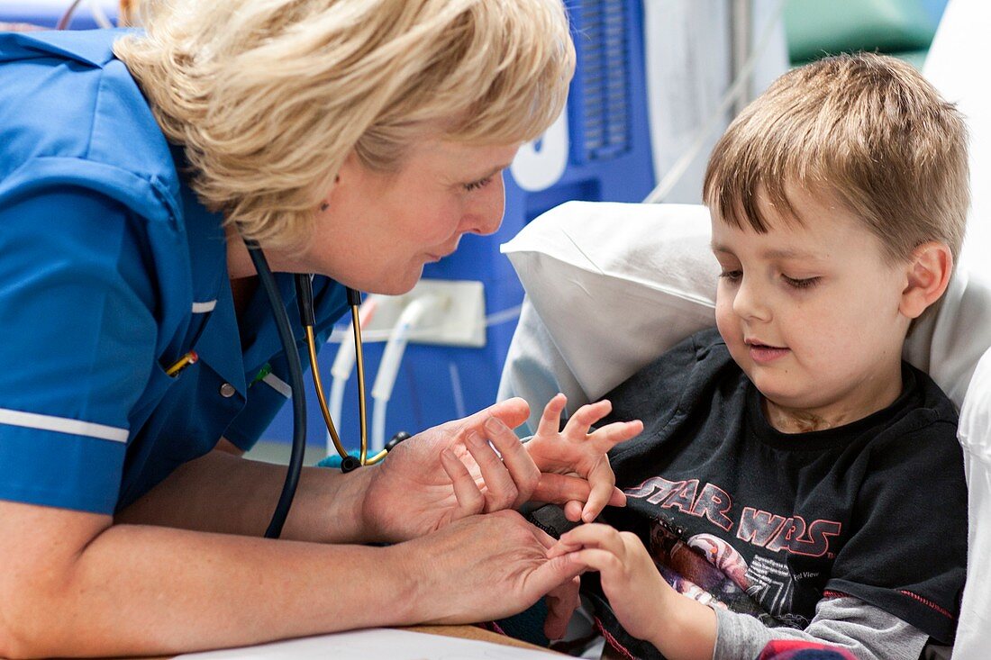 Paediatric dialysis department