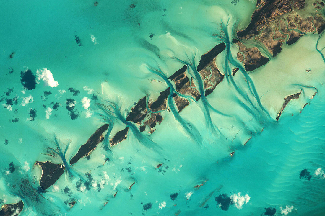 Bahamas,ISS image