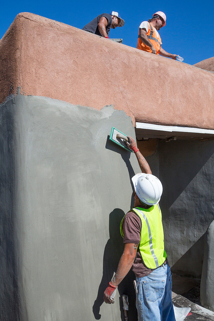 Repairing White Sands visitor centre,USA