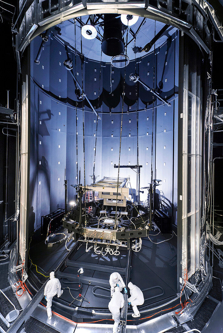 James Webb Space Telescope testing
