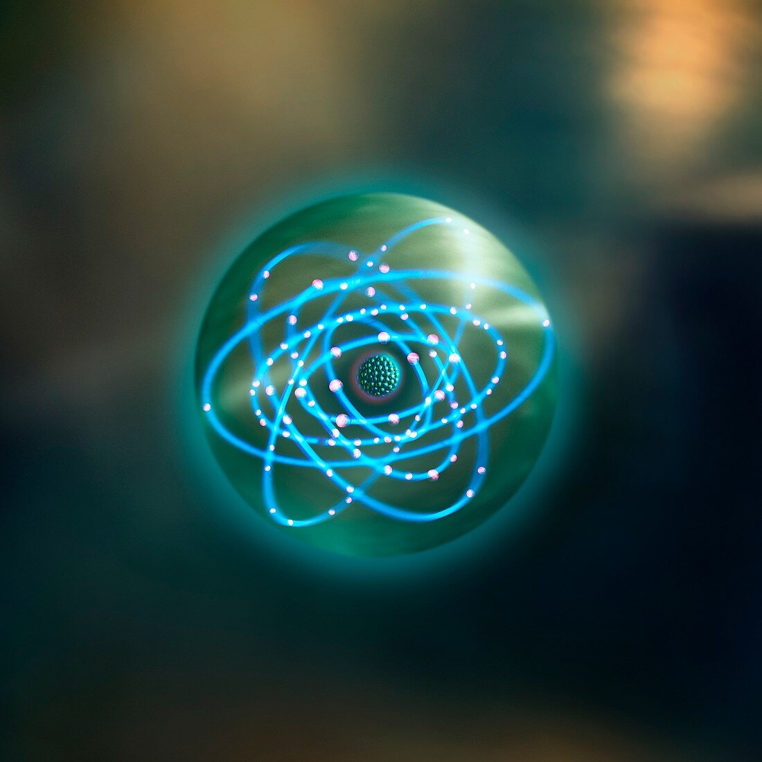 Thorium atom,conceptual image