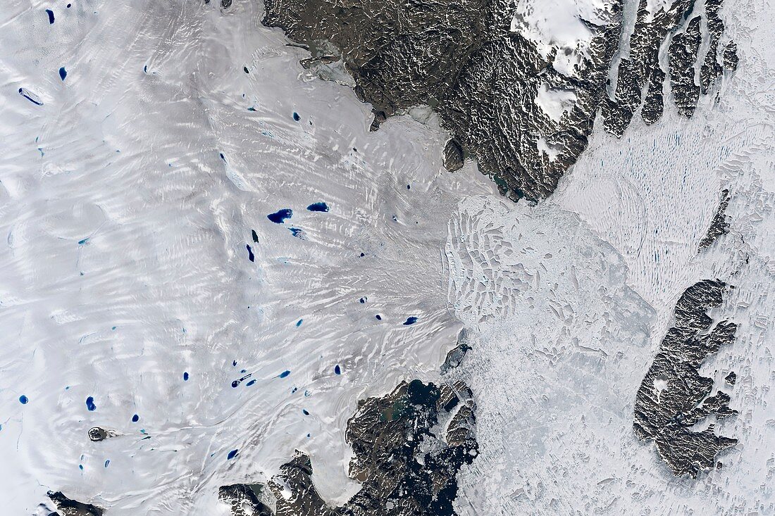 Zachariae Isstrom glacier,2015