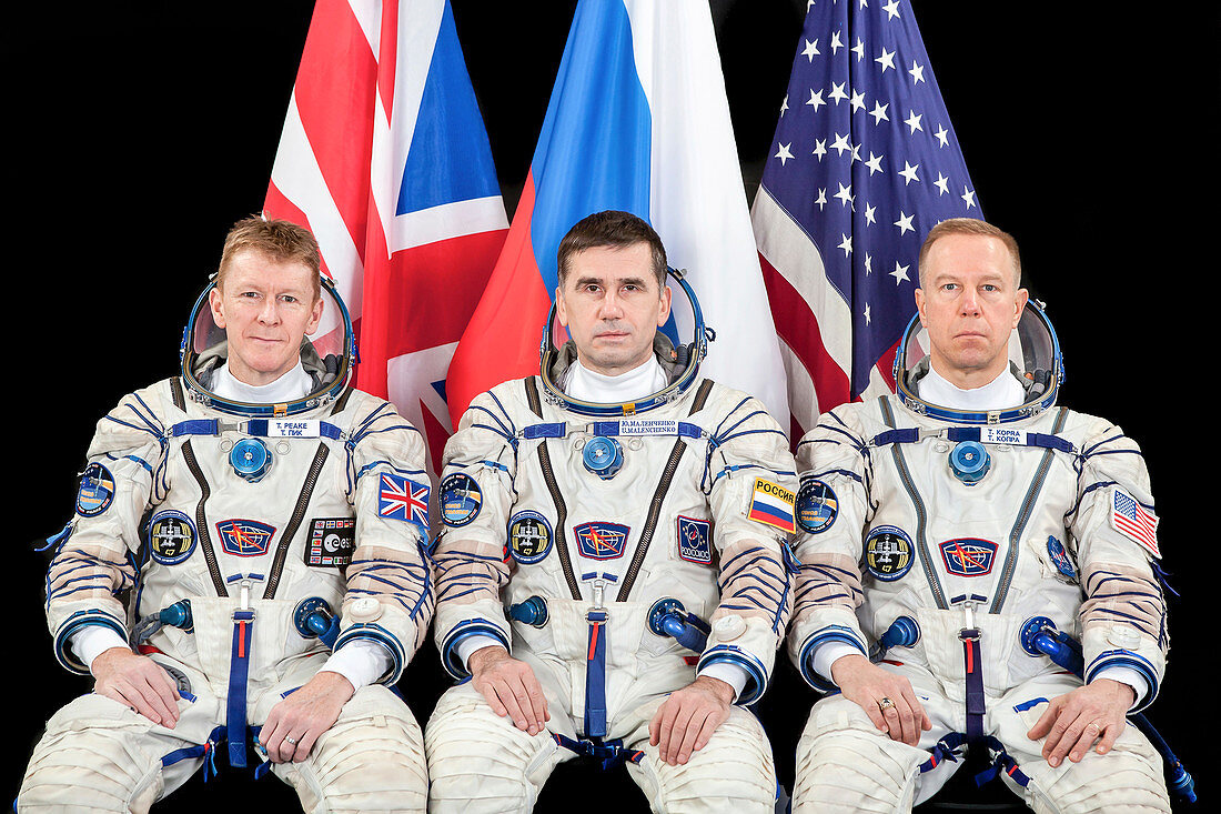 ISS Expedition 46 crew