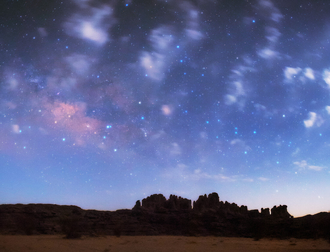 Milky Way over the Sahara Desert,Algeria
