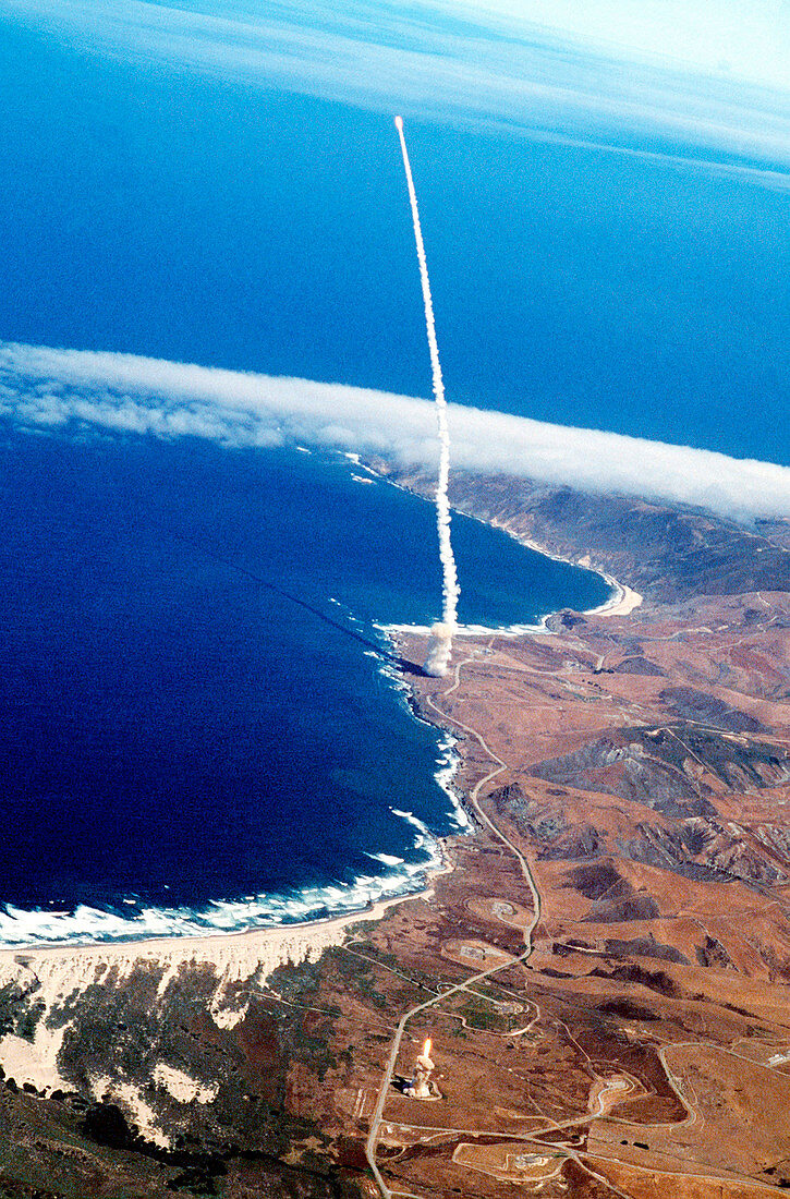 Minuteman nuclear missile launch,1979