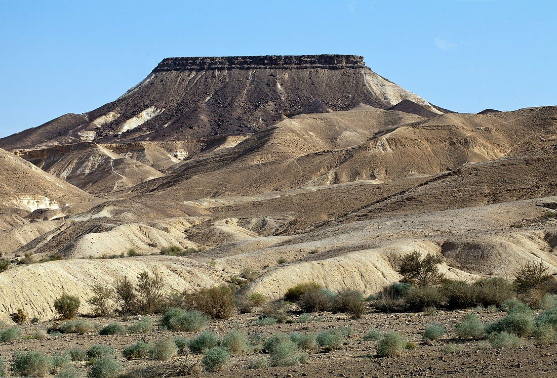 Mesa,Negev desert