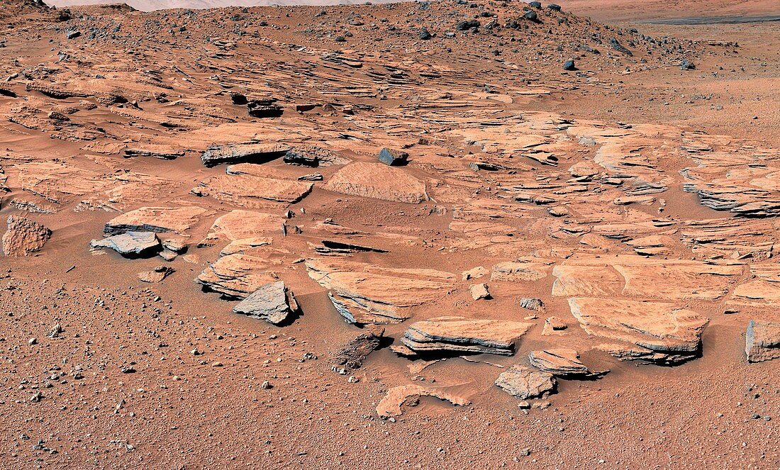 Evidence of water flow on Mars