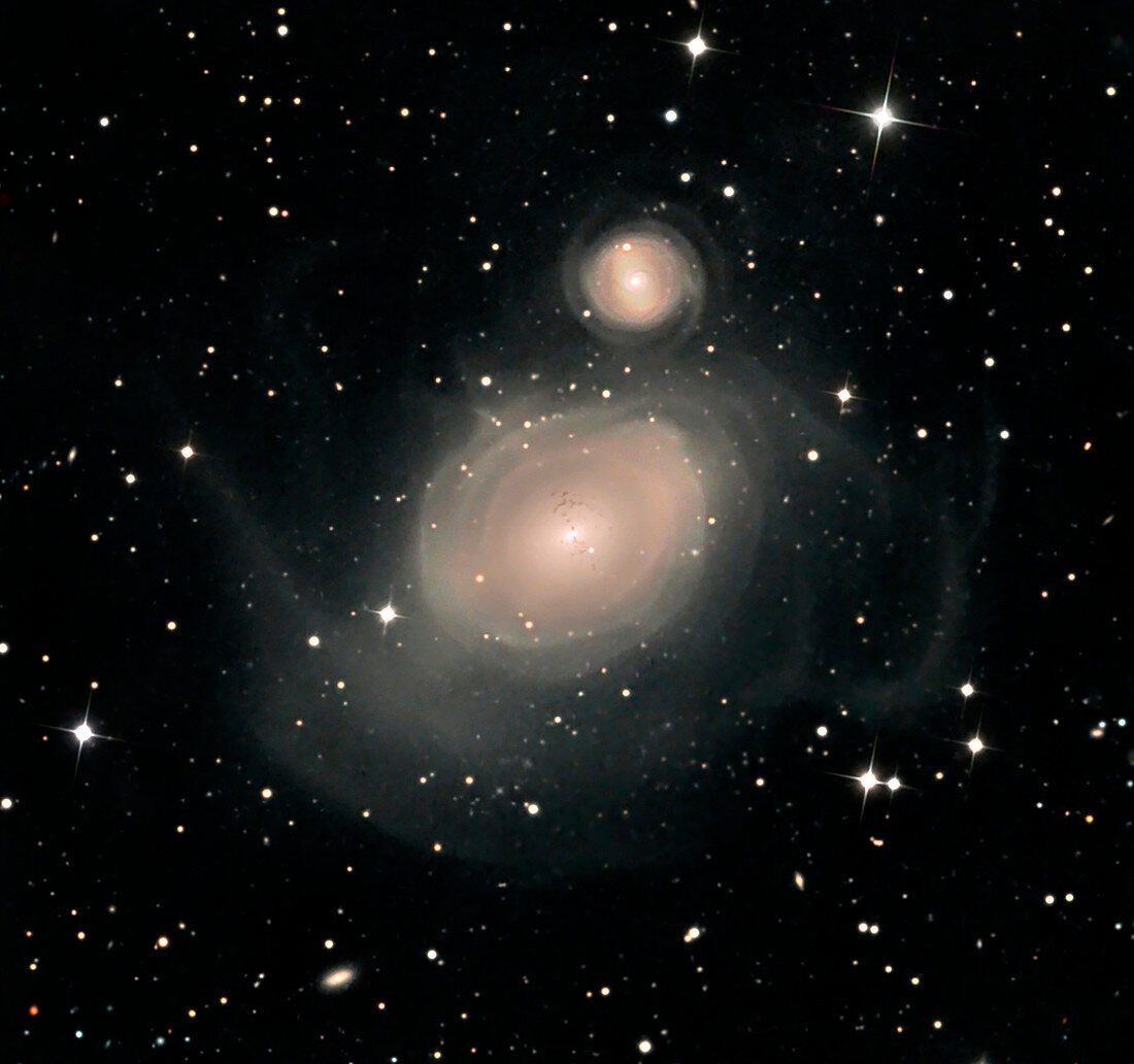 Spiral galaxy NGC 1316