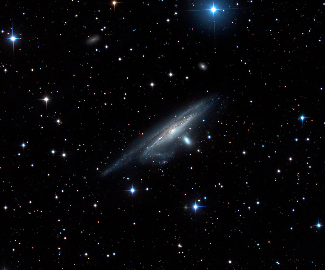 Spiral galaxy NGC 1532
