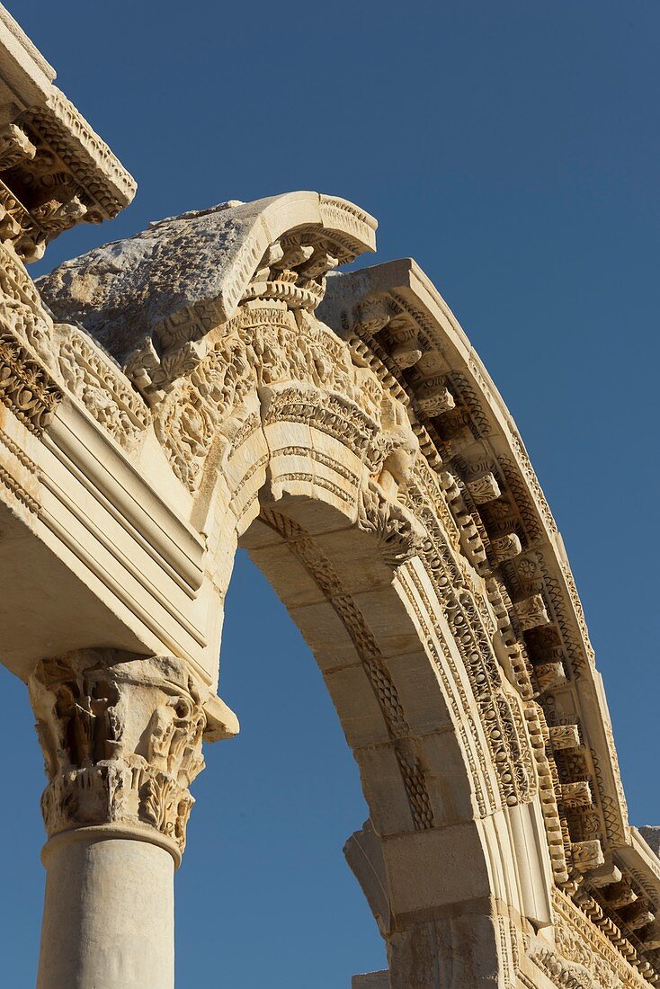 Facade of the Temple of Hadrian
