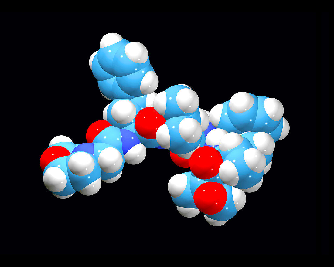 Carfilzomib cancer drug molecule