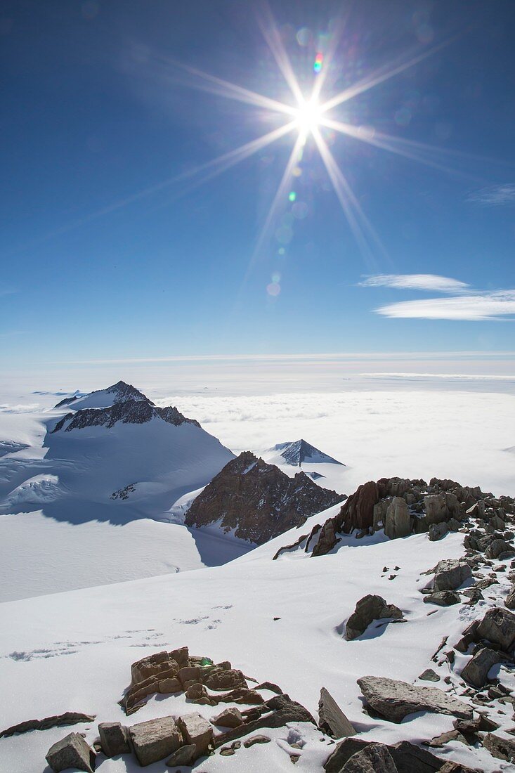View,Mt Vinson,Antarctica