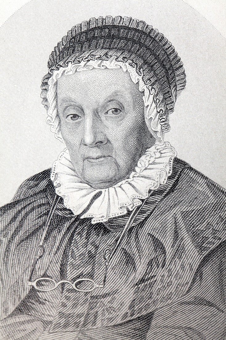 1848 Portrait of Caroline Herschel