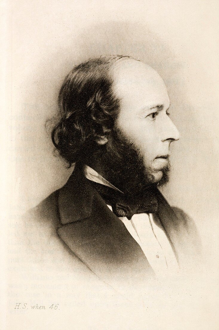 1866 Herbert Spencer Philosopher Darwin