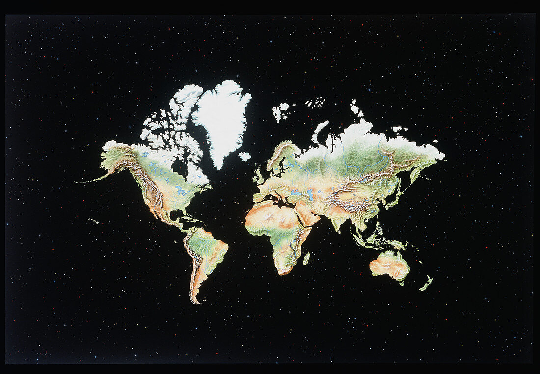 Earth,Mercator projection