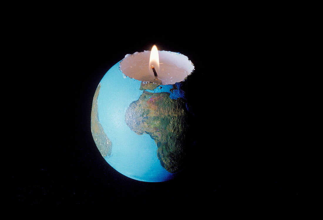 Earth candle