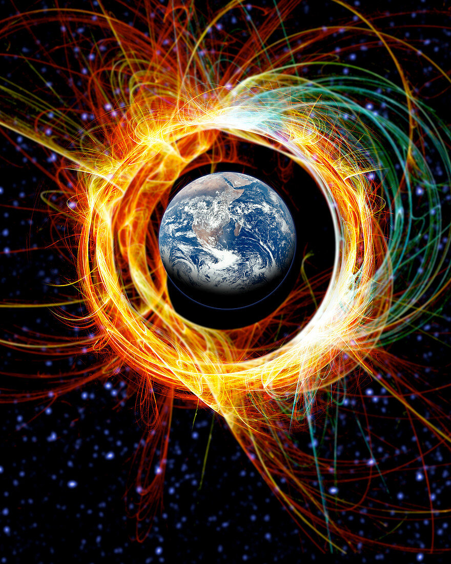 Earth's magnetic field protection
