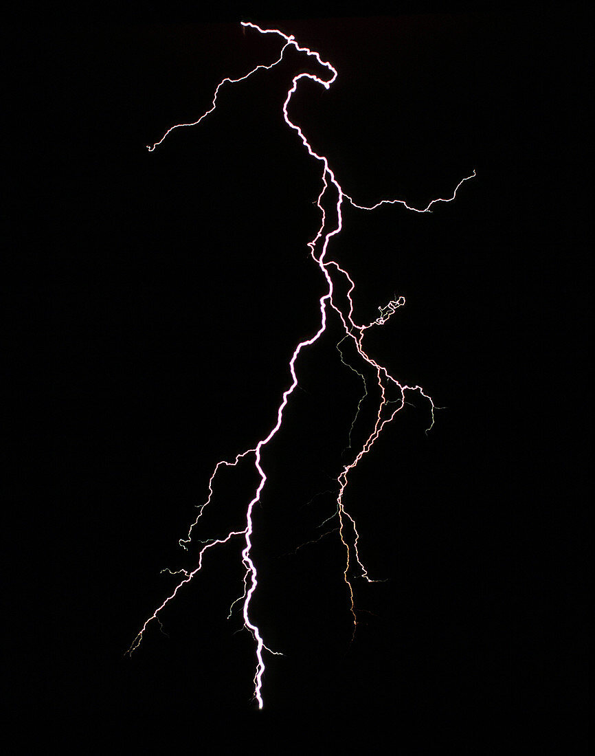 Lightning near Tucson,Arizona