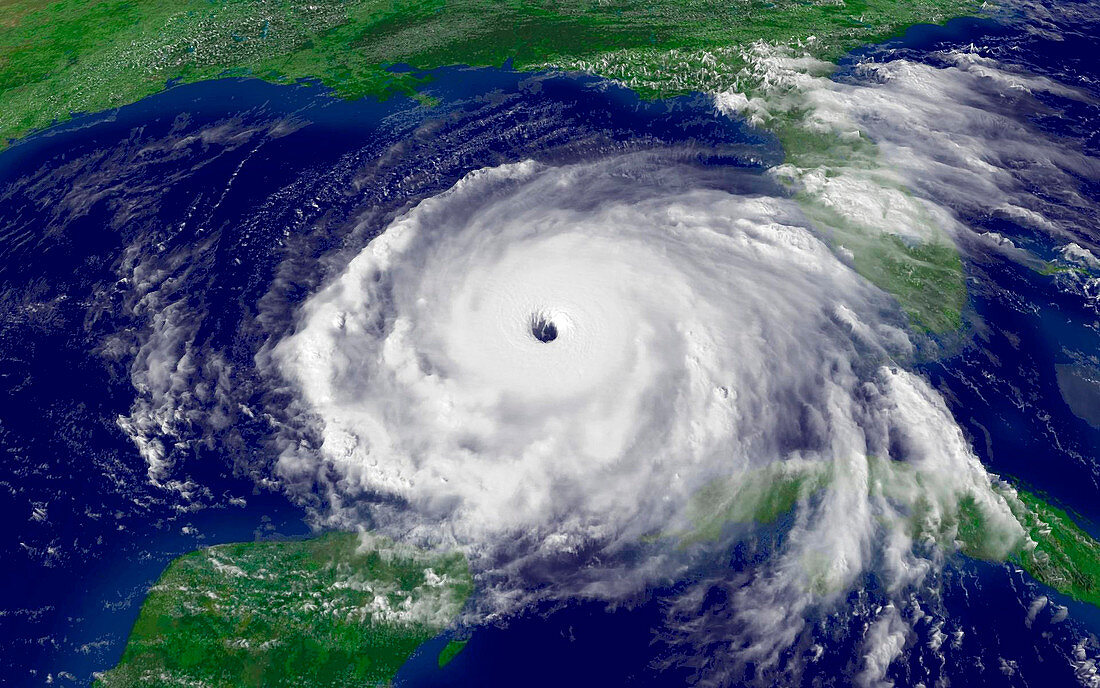 Hurricane Rita,satellite image