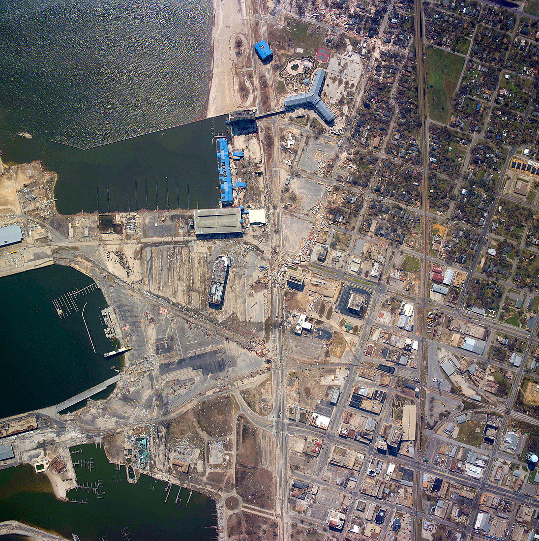 Gulfport after Hurricane Katrina