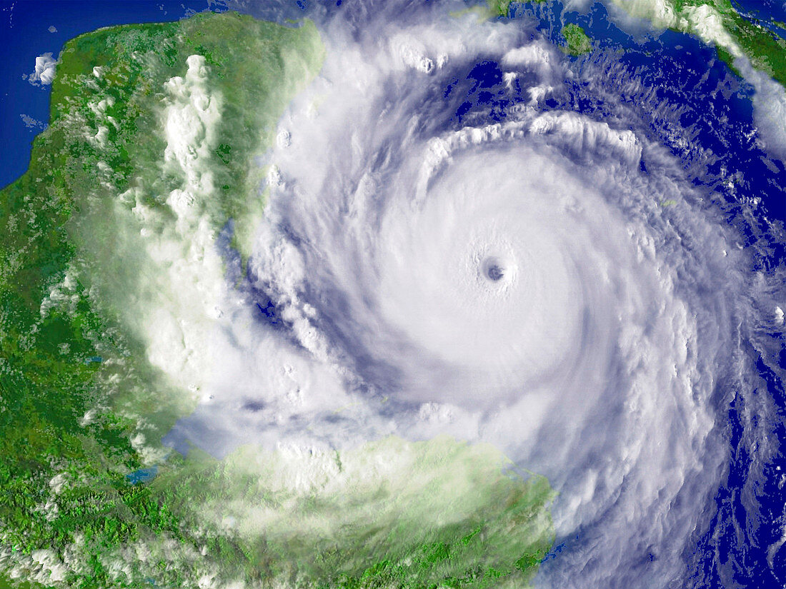 Hurricane Dean,20 August 2007