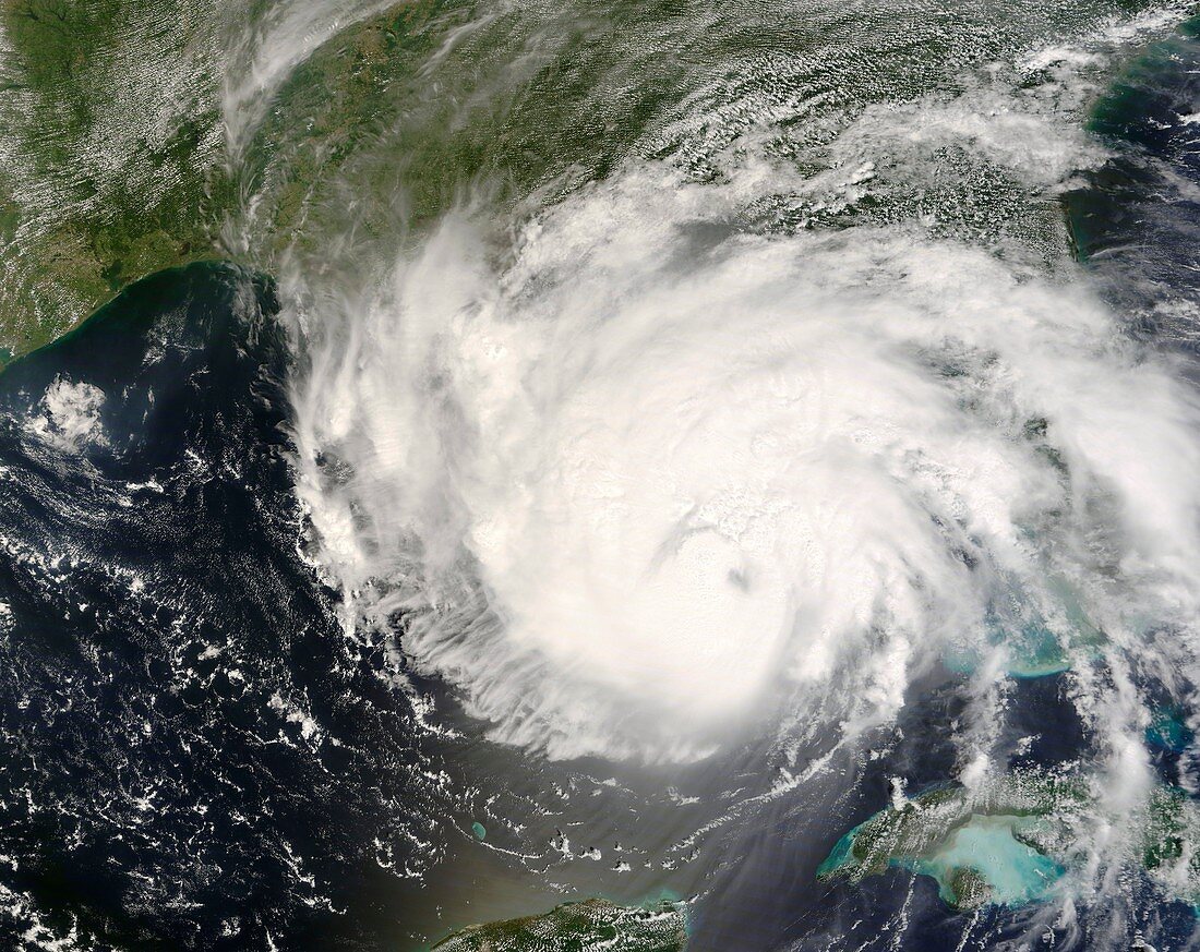 Hurricane Gustav,31st August 2008