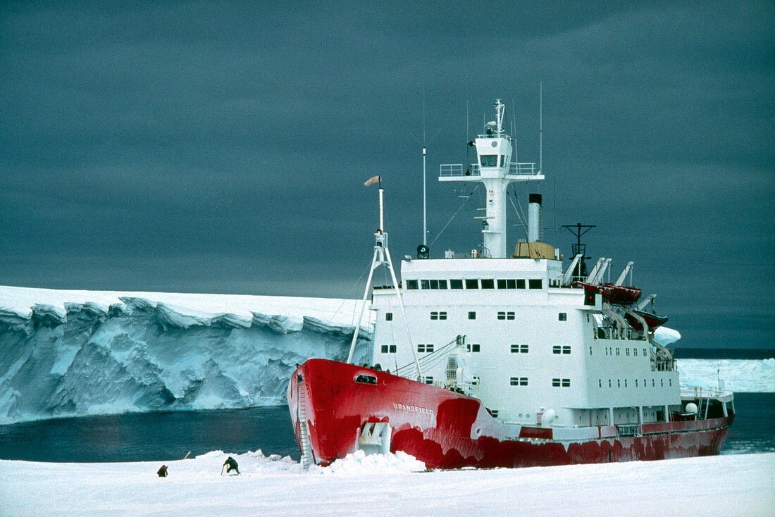 The British Antarctic Survey Icebreaker