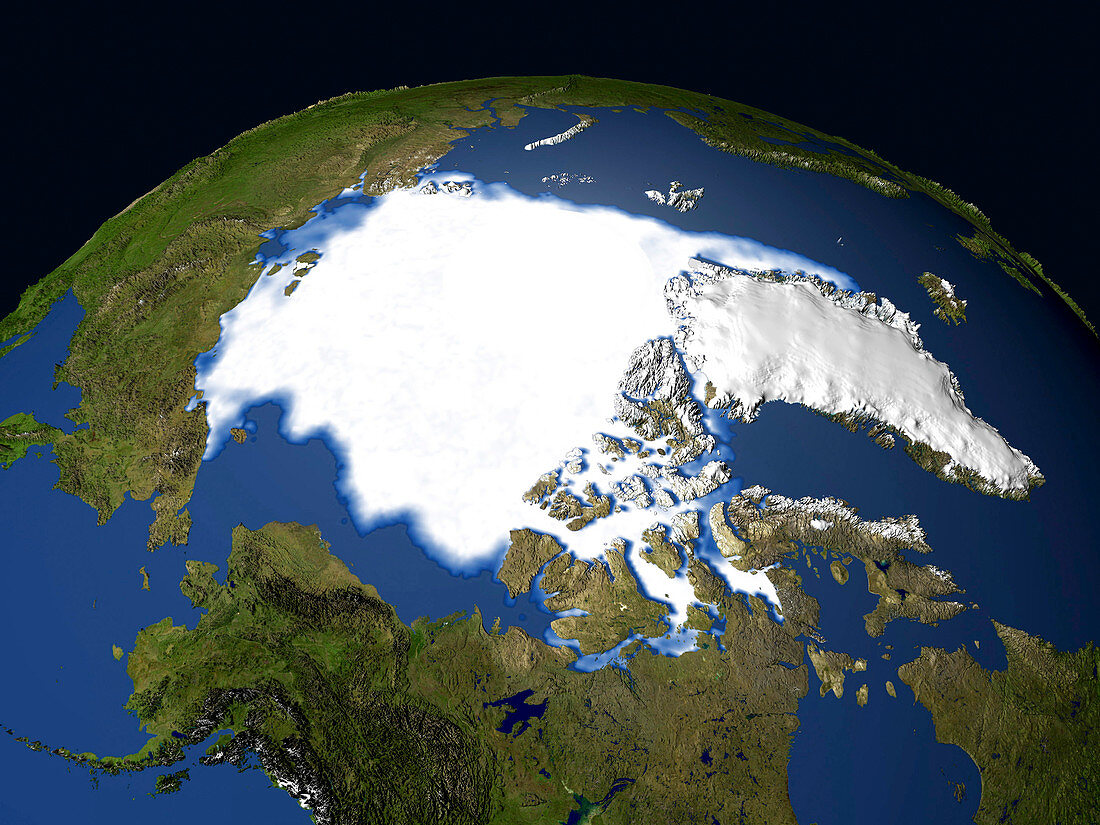 Arctic sea ice,1979