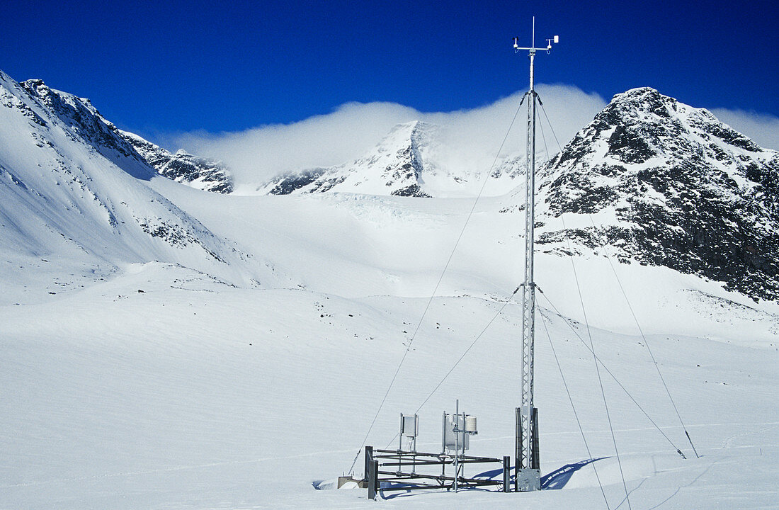 Weather station,Swedish Lapland