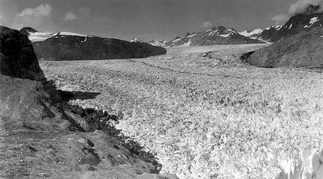 Muir Glacier,Alaska ,in 1941