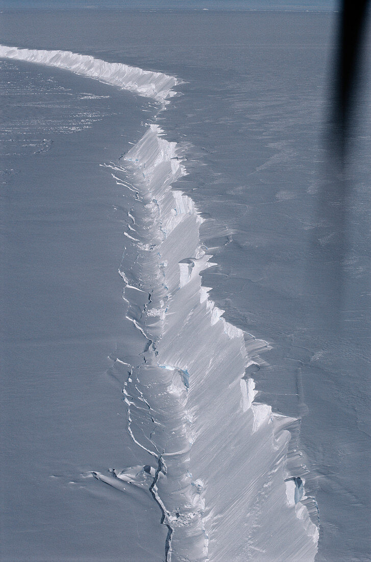 Glacier edge