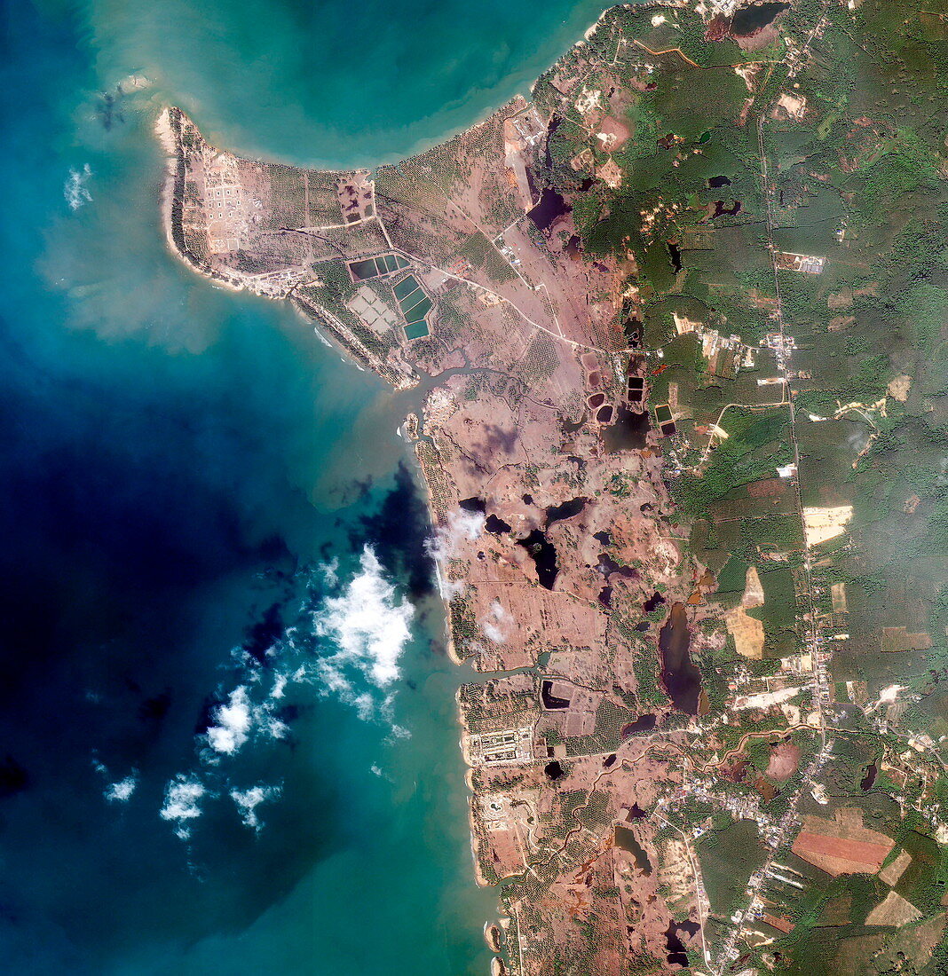 Thai coastline after 2004 tsunami