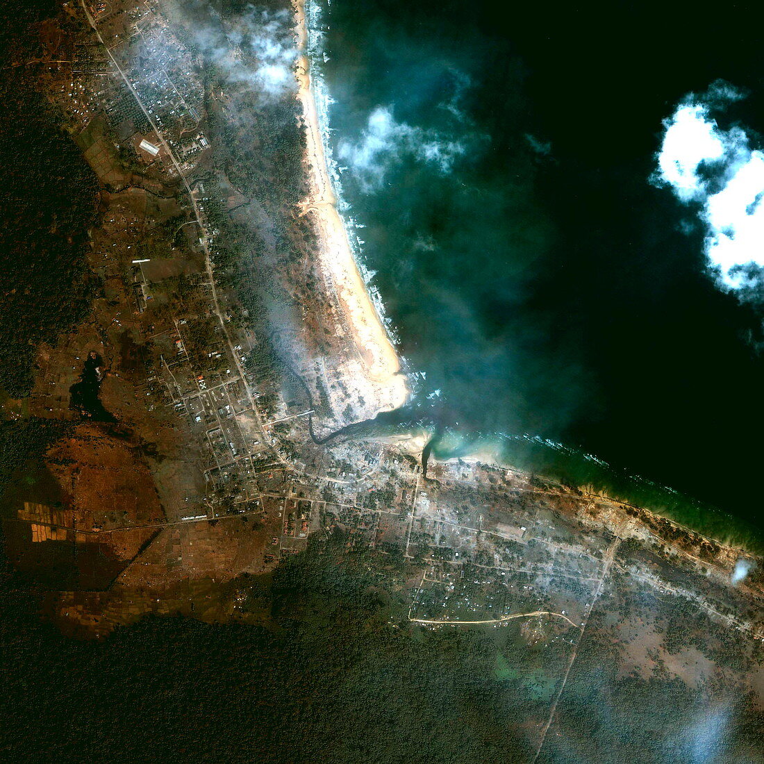Little Andaman Islands after 2004 tsunami