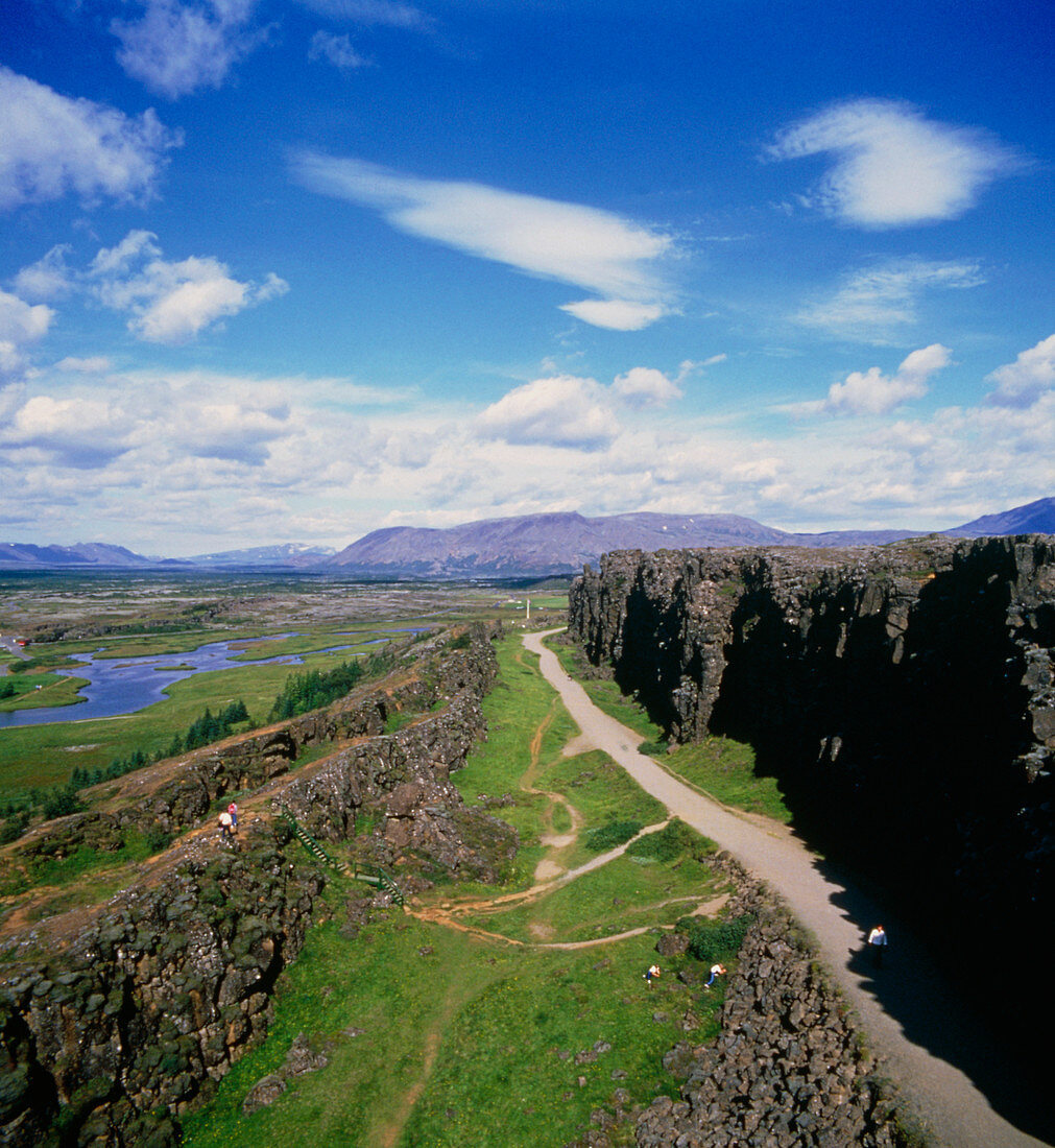 Iceland,Atlantic fault