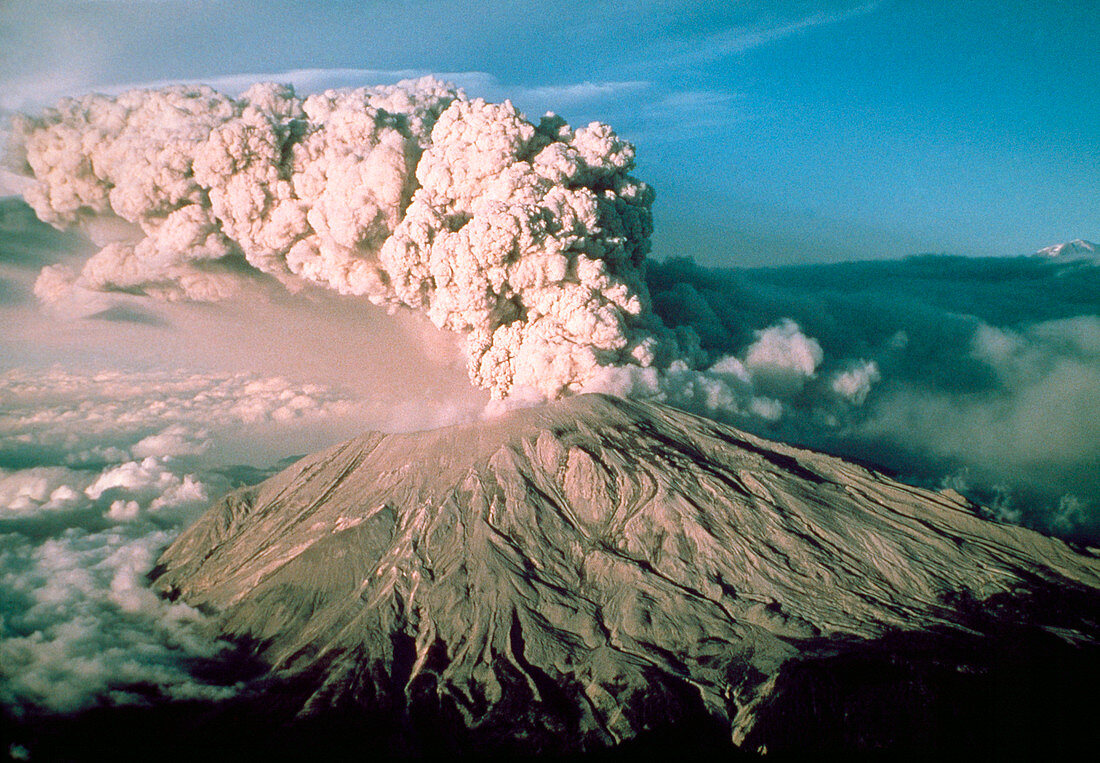 Mt. St Helens eruption