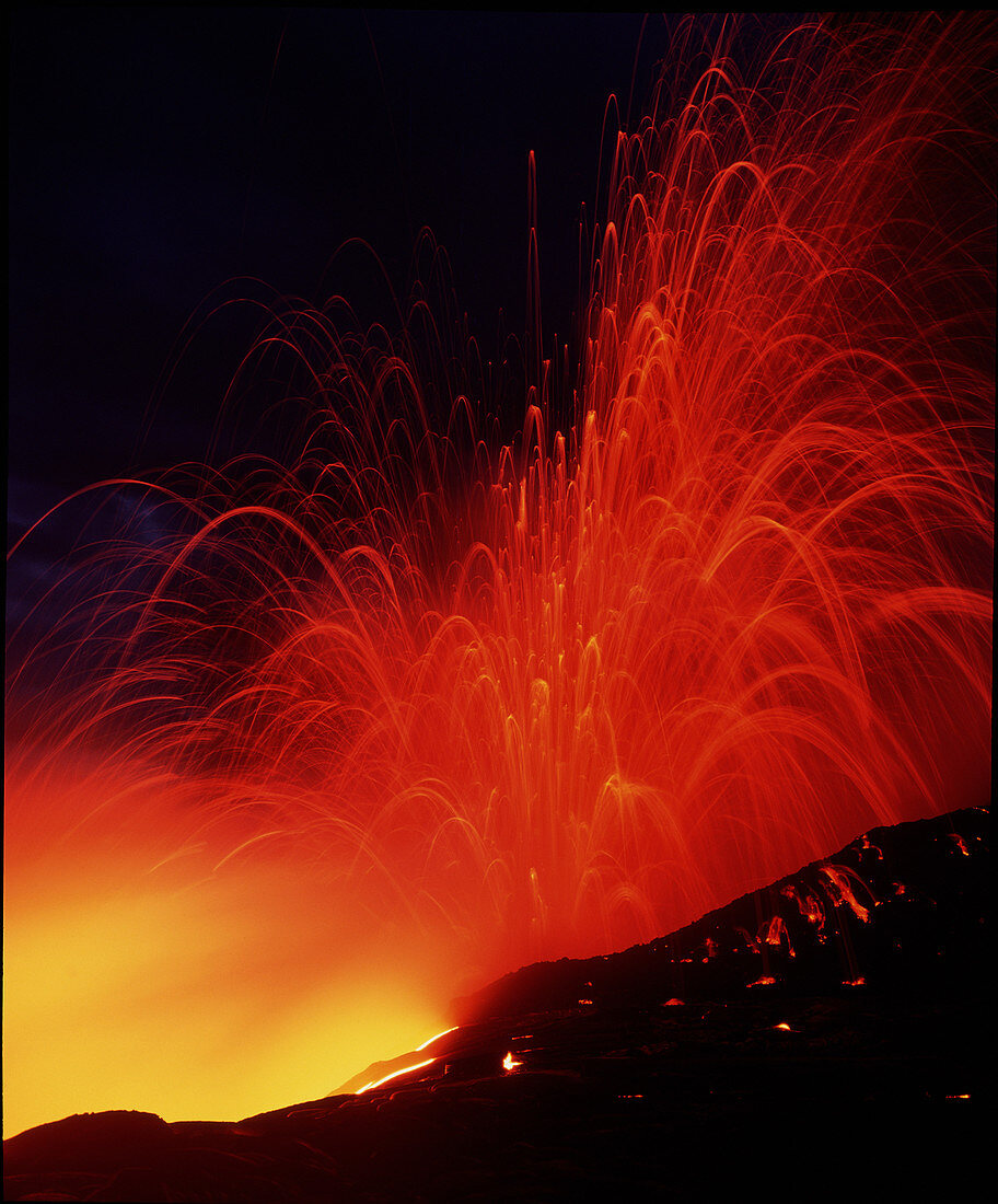 Volcanic eruption,Hawaii