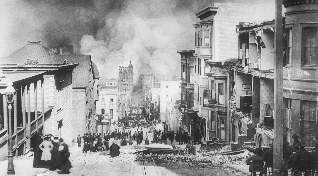 1906 San Francisco earthquake fire