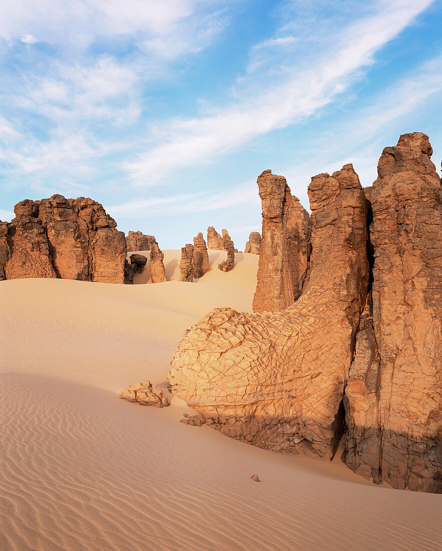 Sandstone pillars