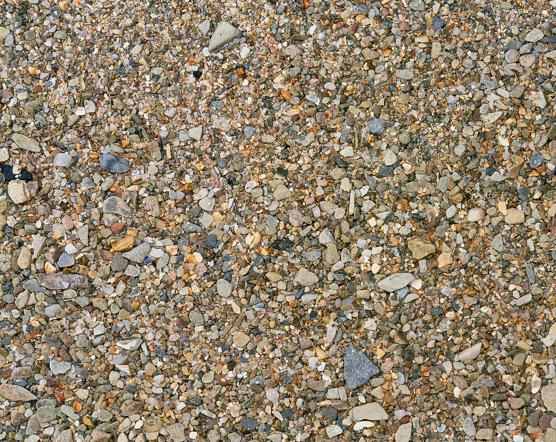 Sand and stones