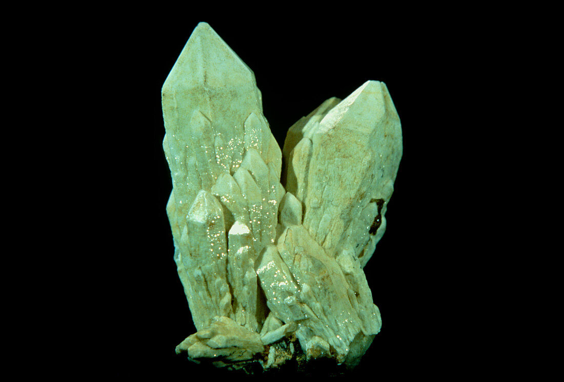A specimen of quartz